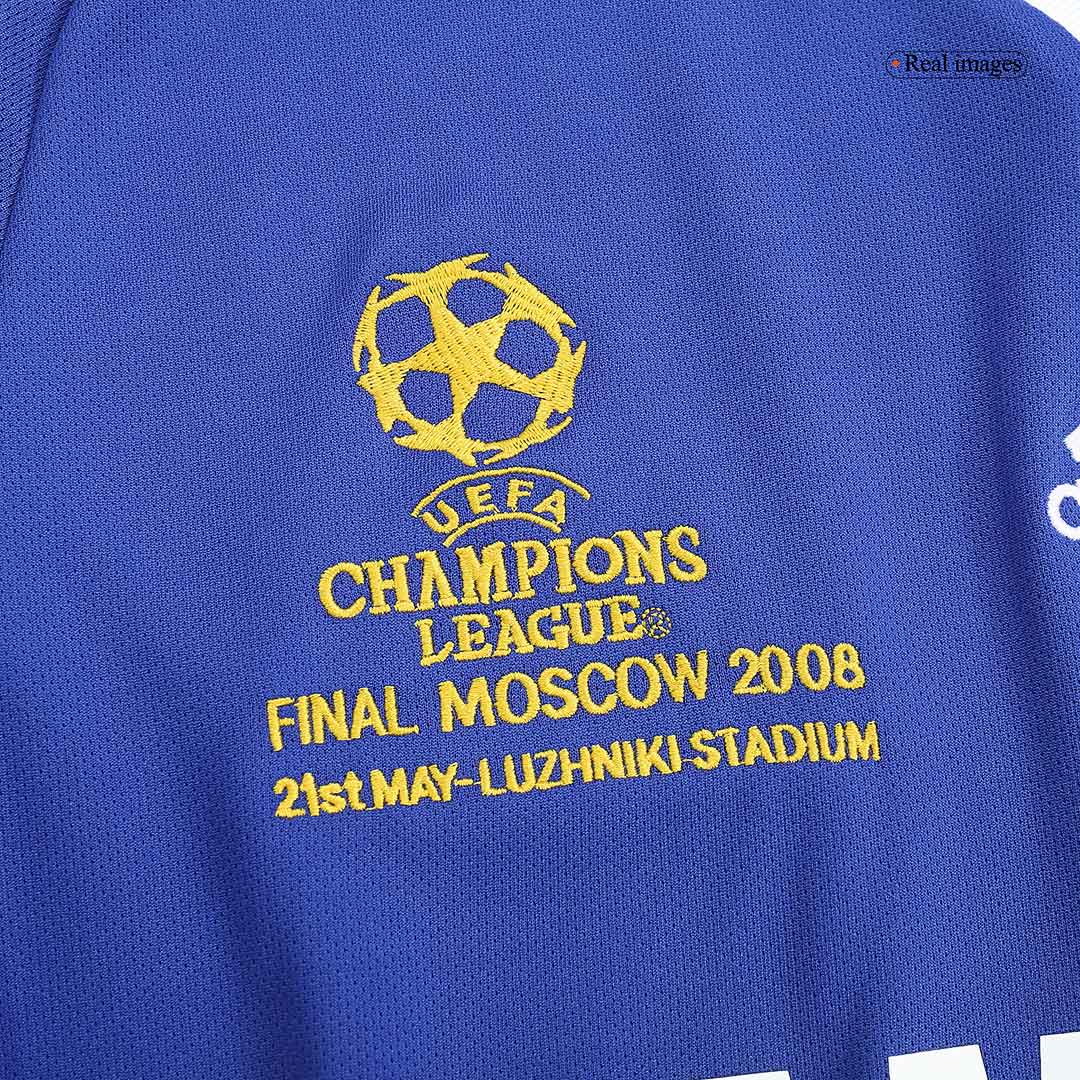 Retro Soccer Jersey Chelsea Home 2008 - UCL Final - gogoalshop