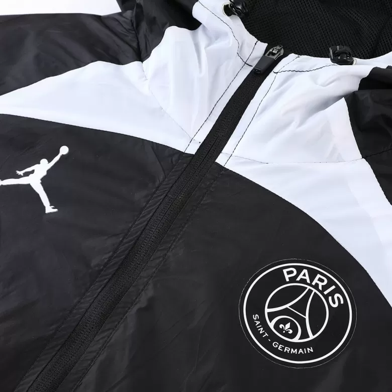 PSG Hoodie Windbreaker Jacket 2022/23 - Black - gogoalshop