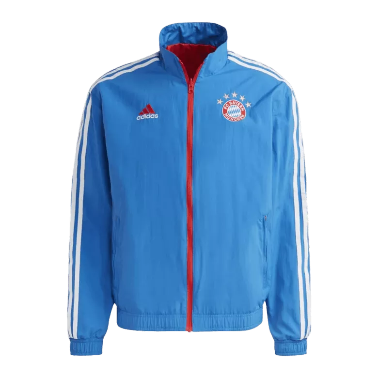Bayern Munich Reversible Anthem Jacket 2022/23 - Blue - gogoalshop