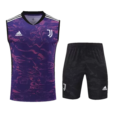 Juventus Jerseys Sleeveless Training Kit 2022/23 Purple - gogoalshop