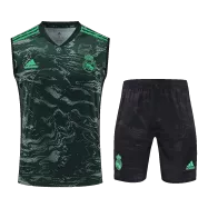 Real Madrid Jerseys Sleeveless Training Kit 2022/23 Green - gogoalshop