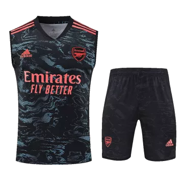 Arsenal Jerseys Sleeveless Training Kit 2022/23 Black - gogoalshop