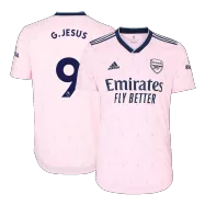 G.JESUS #9 Arsenal Third Away Authentic Jersey 2022/23 - gogoalshop