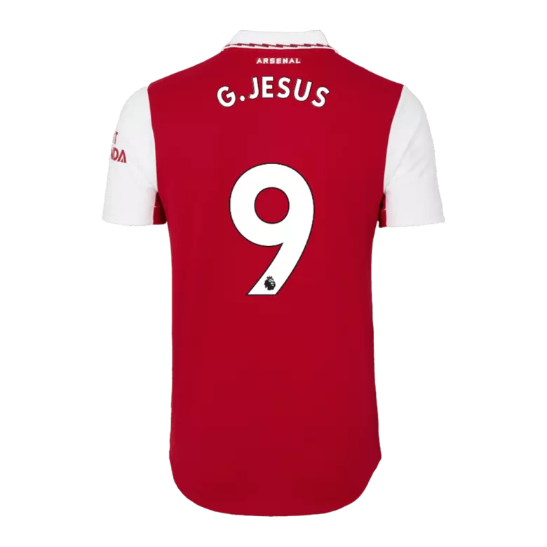 G.JESUS #9 Arsenal Home Authentic Jersey 2022/23 - gogoalshop