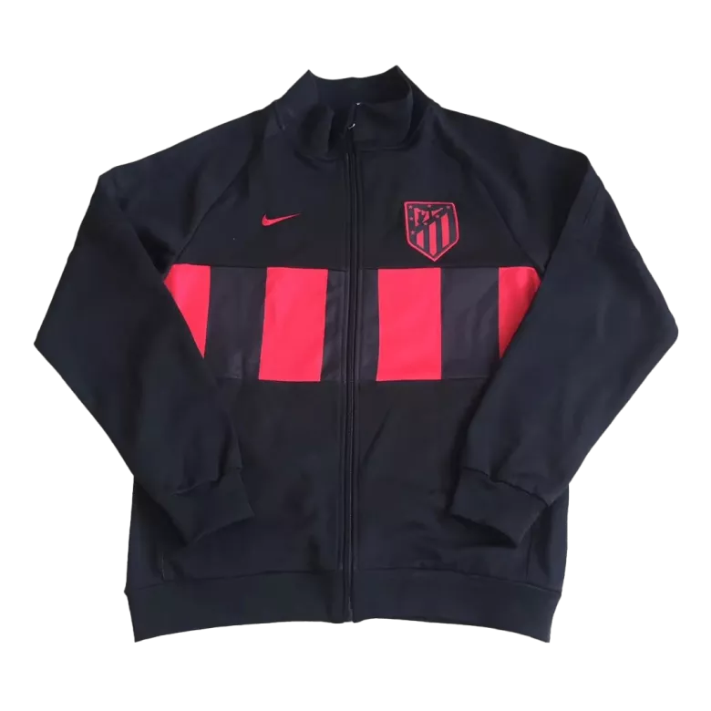 Vintage Atletico Madrid Track Jacket 1996 - Black&Red - gogoalshop