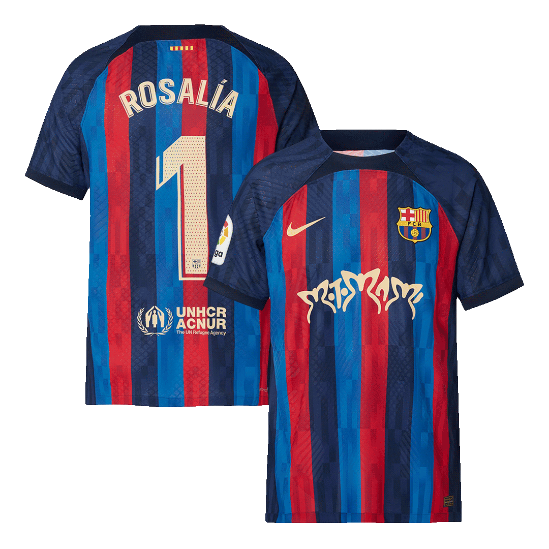 ROSALÍA #1 Barcelona Authentic Jersey 2022/23