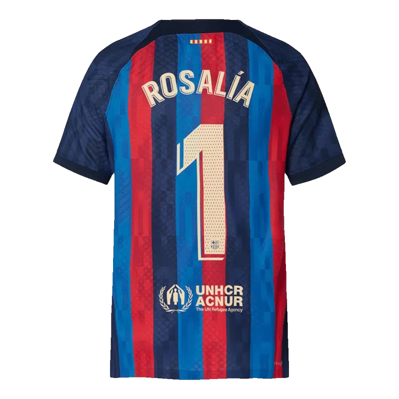 ROSALÍA #1 Barcelona Authentic Jersey 2022/23 Motomami Limited Edition - gogoalshop