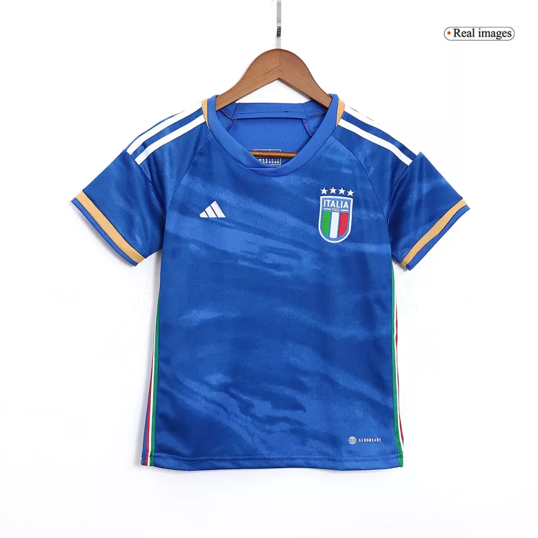 Italy Home Kids Jerseys Kit 2023/24 - gogoalshop