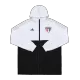 Sao Paulo FC Hoodie Windbreaker Jacket 2023/24 - White&Black - gogoalshop