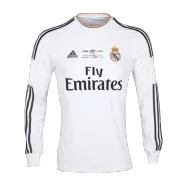 Retro Real Madrid Home Long Sleeve Jersey 2013/14 By Adidas - gogoalshop