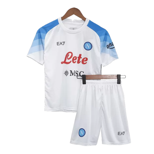 Napoli Home Kids Jerseys Full Kit 2022/23