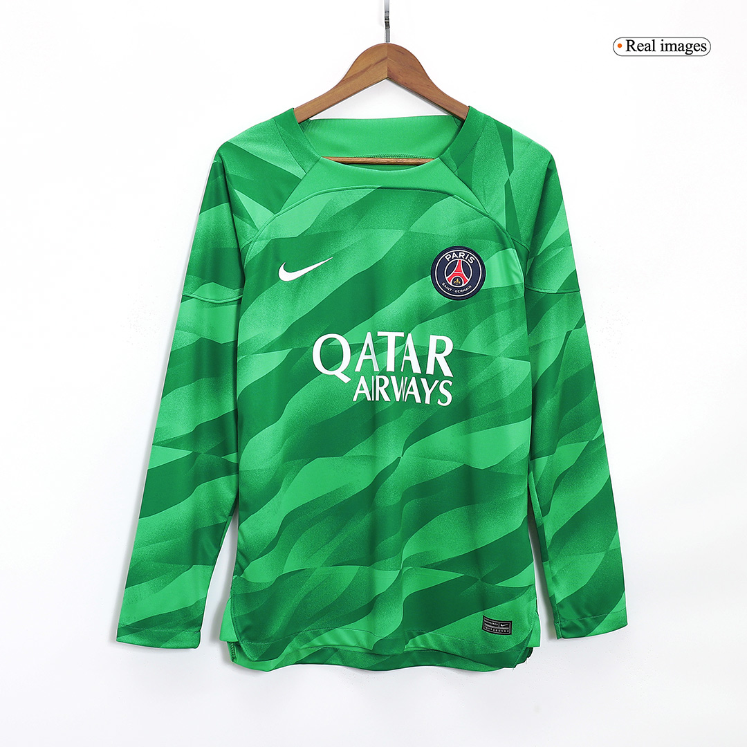 PSG Goalkeeper Long Sleeve Soccer Jersey 2023 24 Gogoalshop