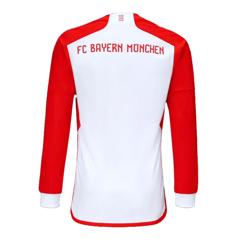 Bayern Munich Home Long Sleeve Soccer Jersey 2023/24 - gogoalshop