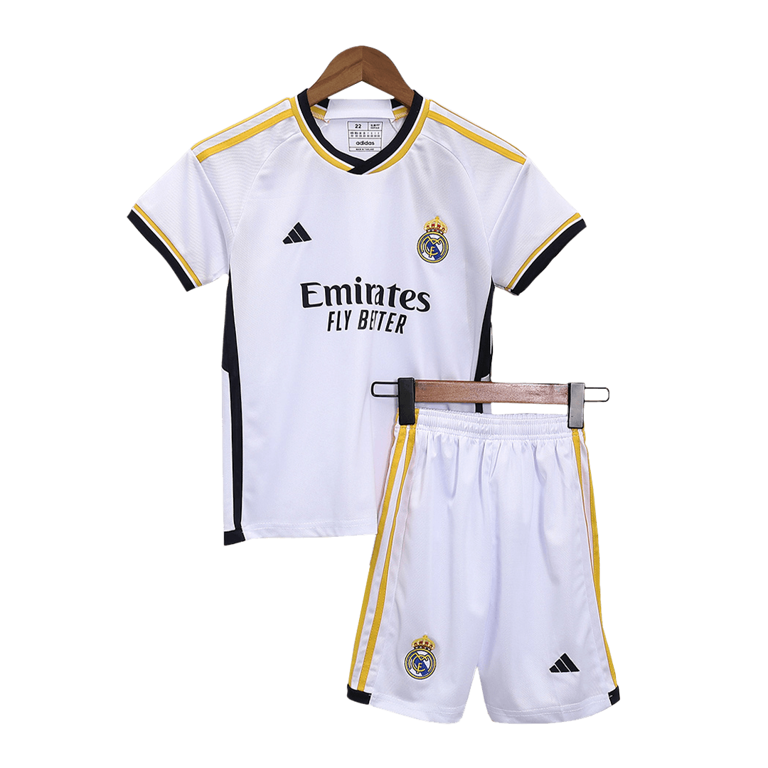 Real Madrid Home Kids Jerseys Kit 2023 24 Gogoalshop
