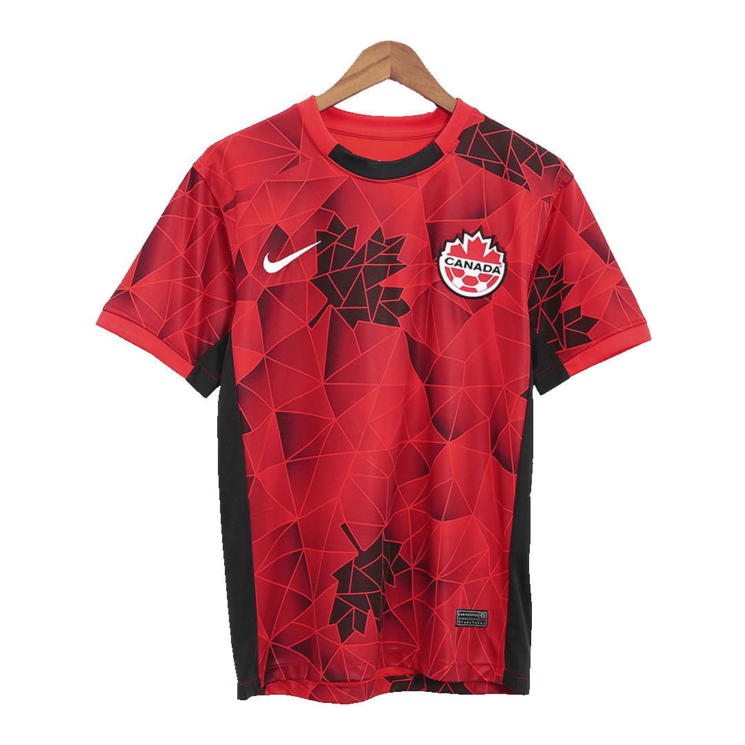 Team canada women's soccer jersey shop