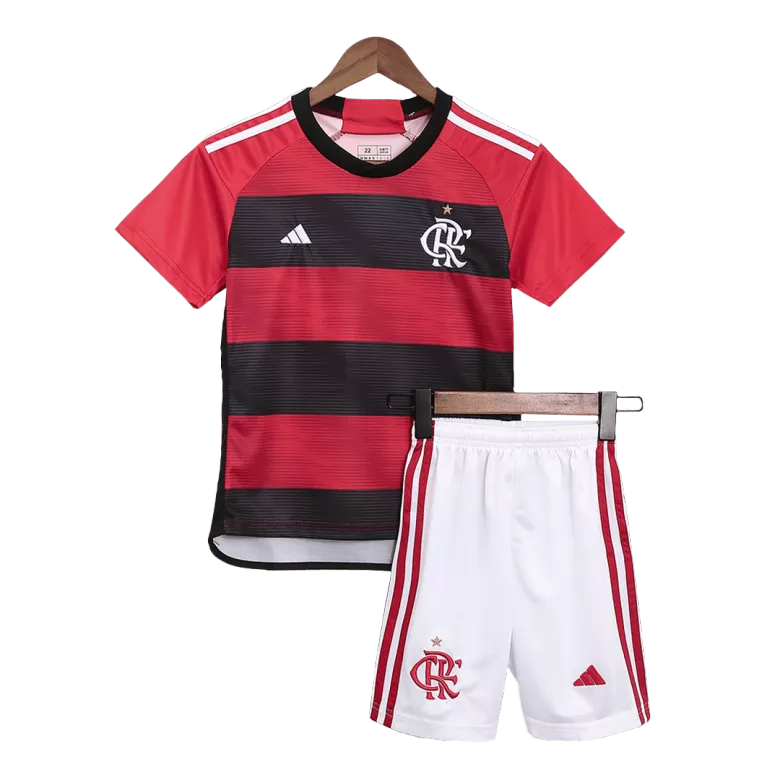 CR Flamengo Home Kids Jerseys Kit 2023/24 - gogoalshop