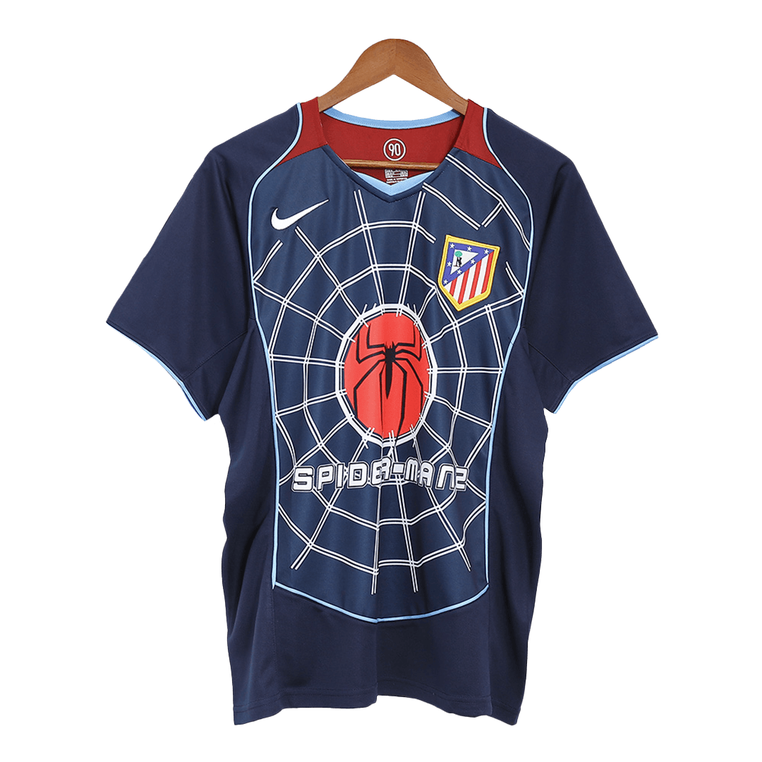 Retro Soccer Jersey Atletico Madrid Away 2004/05 - gogoalshop