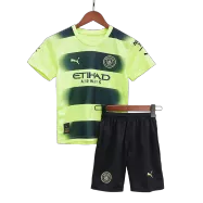 Manchester City Third Away Kids Jerseys Kit 2022/23 - gogoalshop