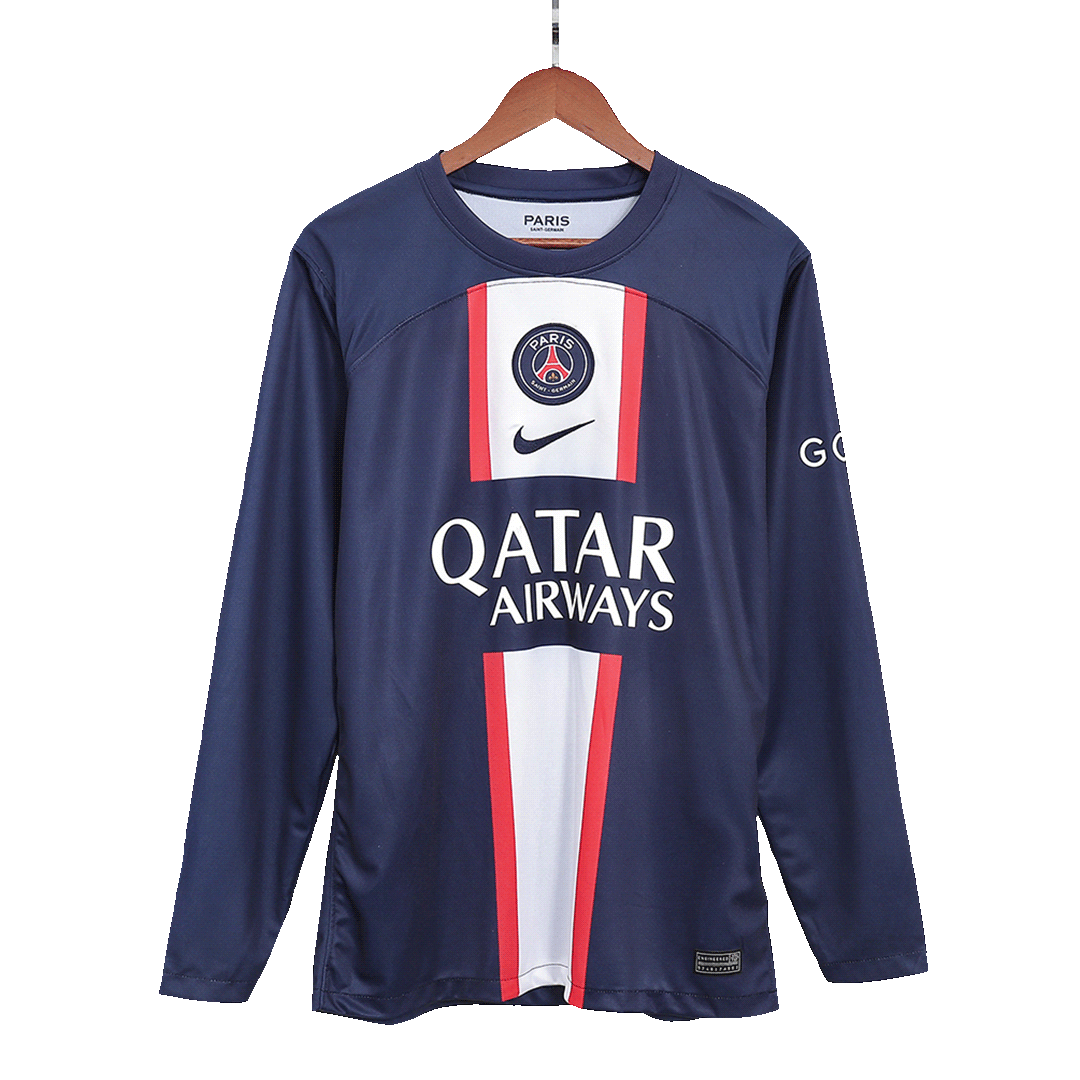 PSG Home Long Sleeve Soccer Jersey 2022/23