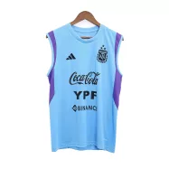 Argentina Pre-Match Sleeveless Top 2023 Blue - gogoalshop