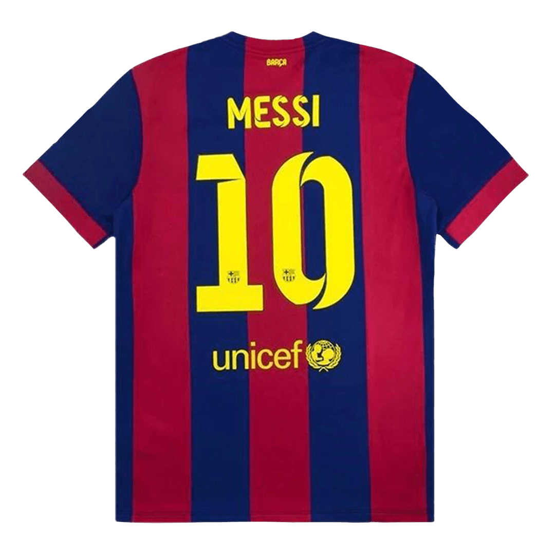 Retro Soccer Jersey MESSI #10 Barcelona Home 2014/15 - gogoalshop