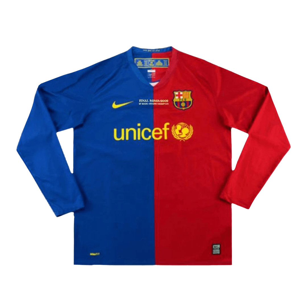 Messi barcelona jersey deals long sleeve