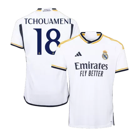TCHOUAMENI #18 Real Madrid Home Jersey 2023/24 - gogoalshop
