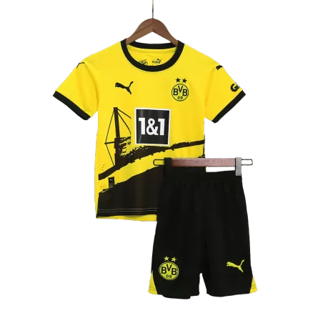 Borussia Dortmund Home Kids Jerseys Kit 2023/24 - gogoalshop