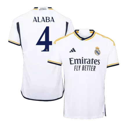 ALABA #4 Real Madrid Home Jersey 2023/24 - gogoalshop
