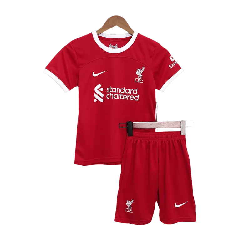 Kids Liverpool Home Soccer Jersey 2023/24 - Discount - gogoalshop