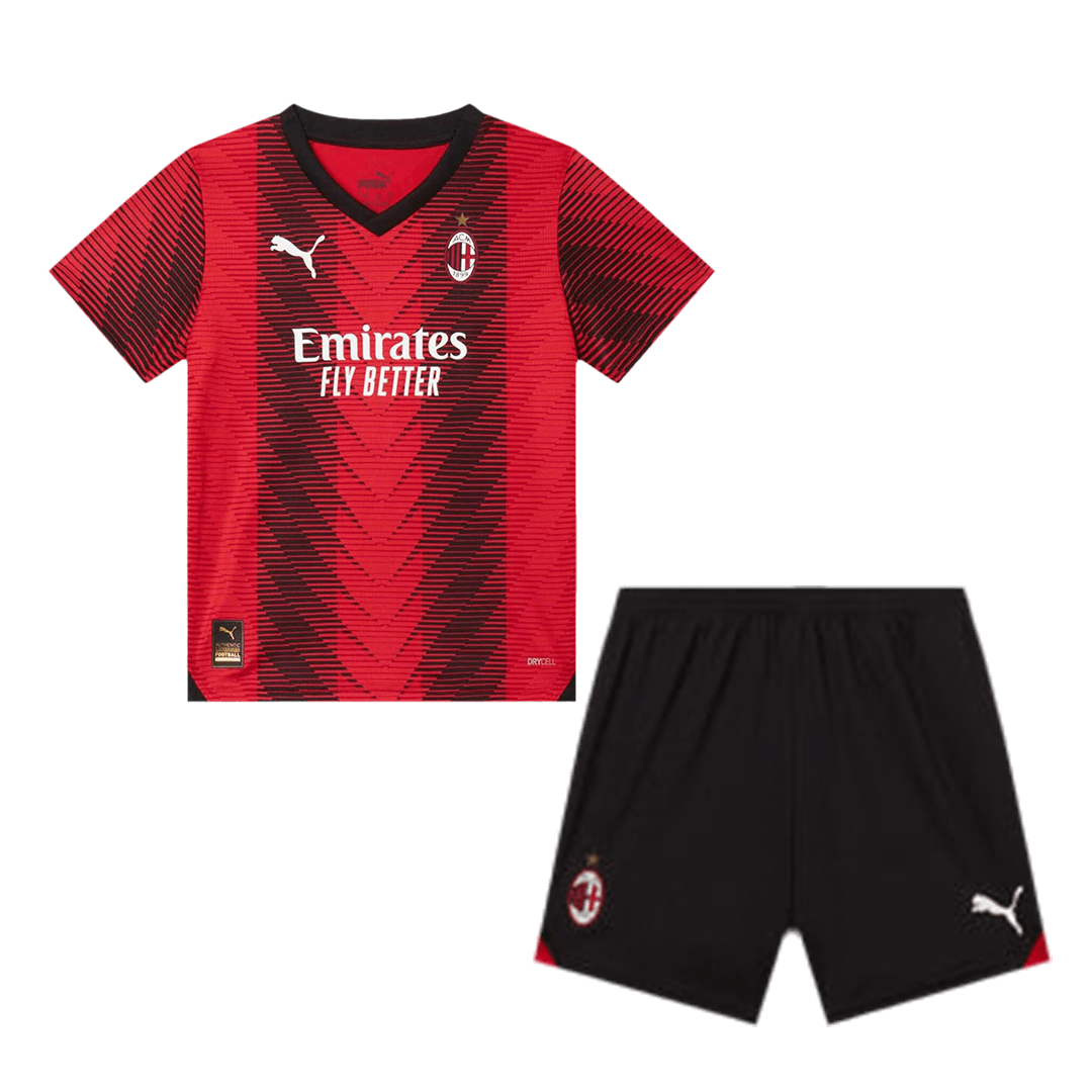 AC Milan Home Kids Jerseys Kit 2023/24 | Gogoalshop