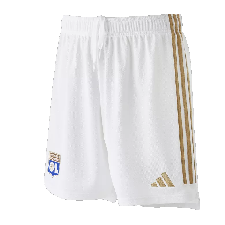 Olympique Lyonnais Home Soccer Shorts 2023/24 - gogoalshop
