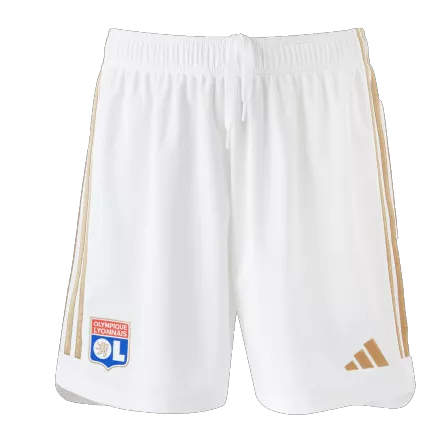 Olympique Lyonnais Home Soccer Shorts 2023/24 - gogoalshop