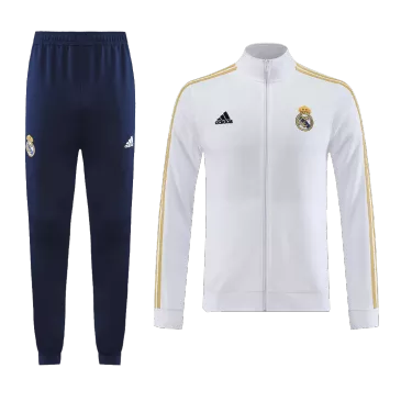 Real Madrid Jacket Tracksuit 2023/24 White - gogoalshop