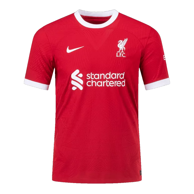 VIRGIL #4 Liverpool Home Authentic Soccer Jersey 2023/24 - gogoalshop