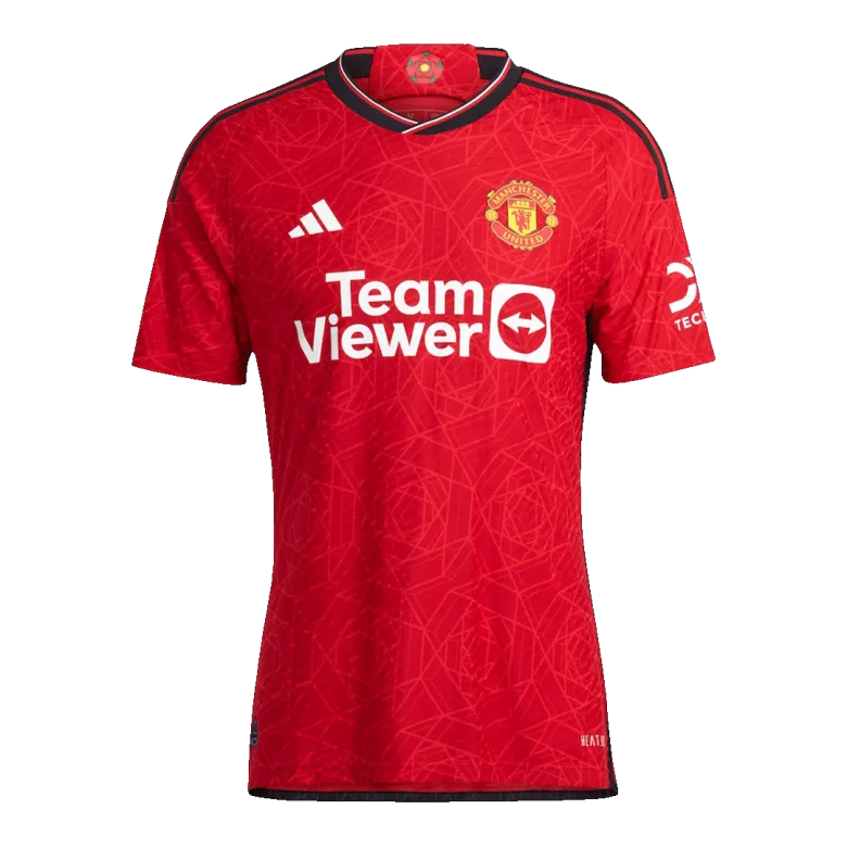 B.FERNANDES #8 Manchester United Home Authentic Jersey 2023/24 - gogoalshop