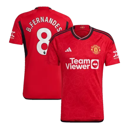 B.FERNANDES #8 Manchester United Home Jersey 2023/24 - gogoalshop