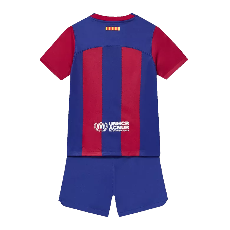 Barcelona Home Kids Jerseys Full Kit 2023/24 - gogoalshop