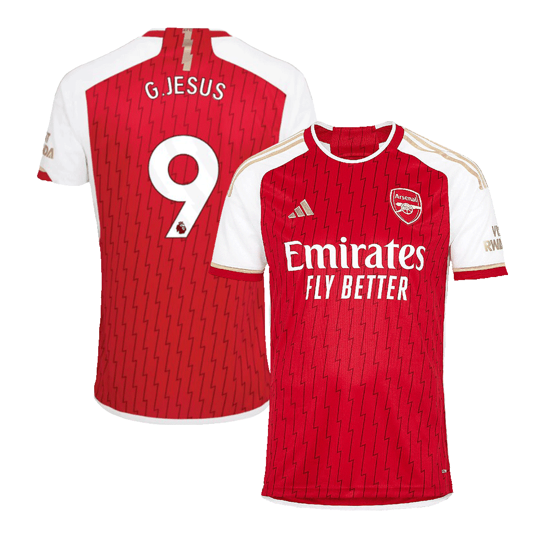 G.JESUS #9 Arsenal Home Jersey 2023/24 | Gogoalshop