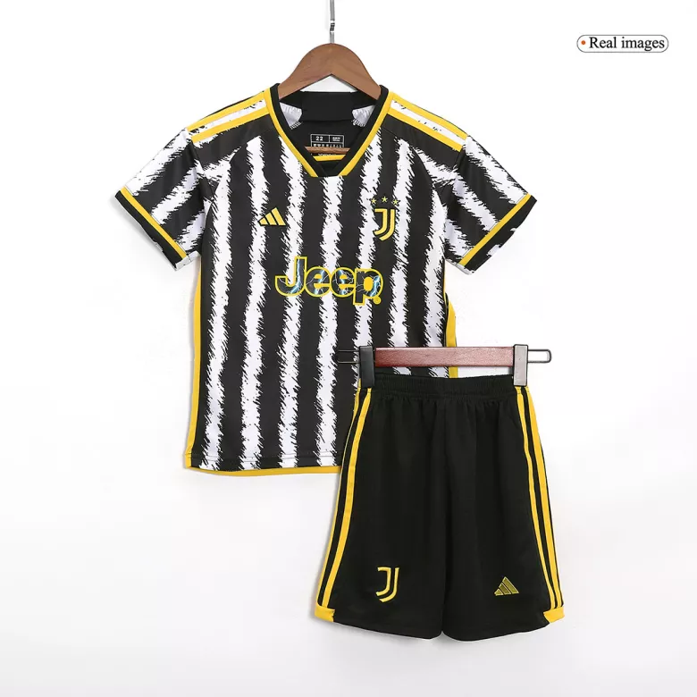 Kids Juventus Home Soccer Jersey 2023/24 - Discount - gogoalshop