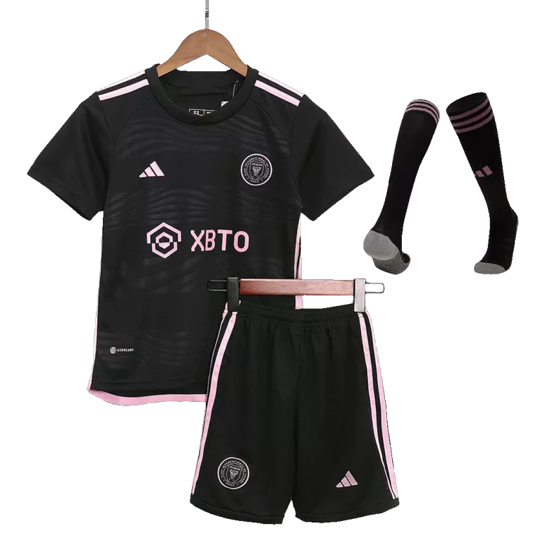 MESSI #10 Inter Miami CF Away Kids Jerseys Full Kit 2023/24 - gogoalshop