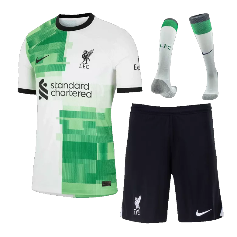 Liverpool Away Jerseys Full Kit 2023/24 - gogoalshop
