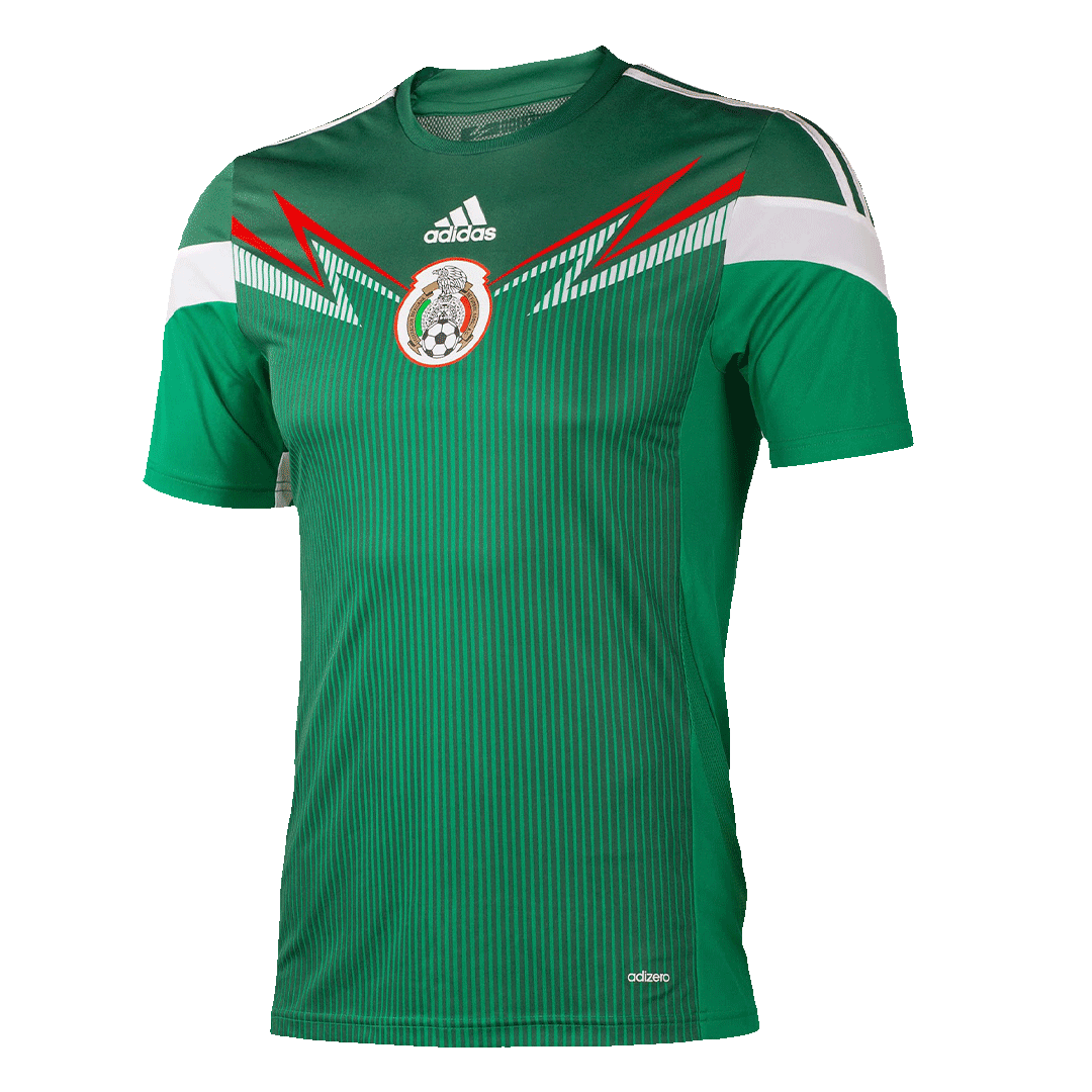 Vintage Soccer Jersey Mexico Home 2014 | Gogoalshop