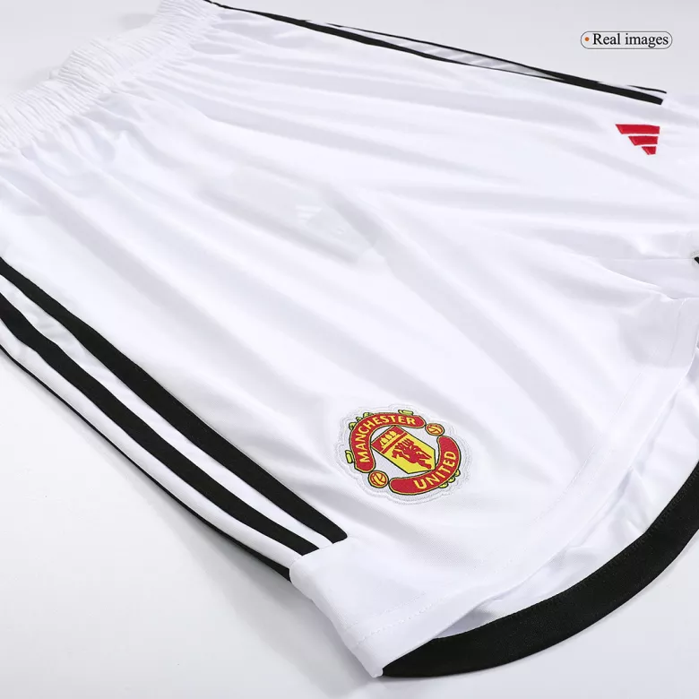 Manchester United Home Soccer Shorts 2023/24 - gogoalshop