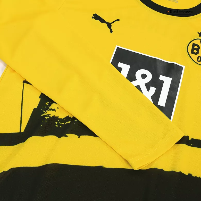 Borussia Dortmund Home Long Sleeve Soccer Jersey 2023/24 - gogoalshop