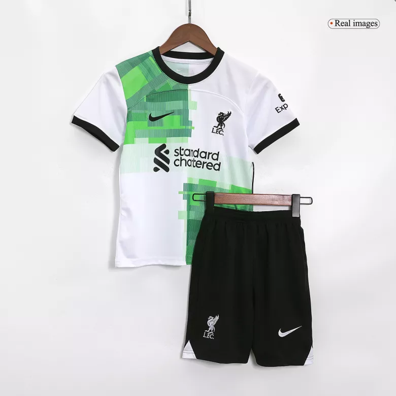 Kids Liverpool Away Soccer Jersey 2023/24 - Discount - gogoalshop