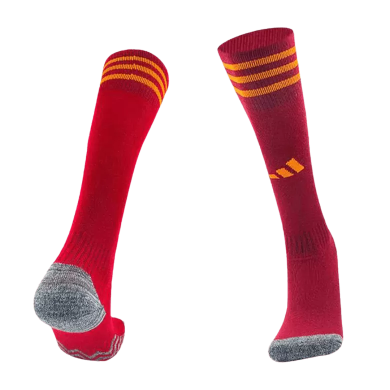 Roma Home Soccer Socks 2023/24 Kids - gogoalshop