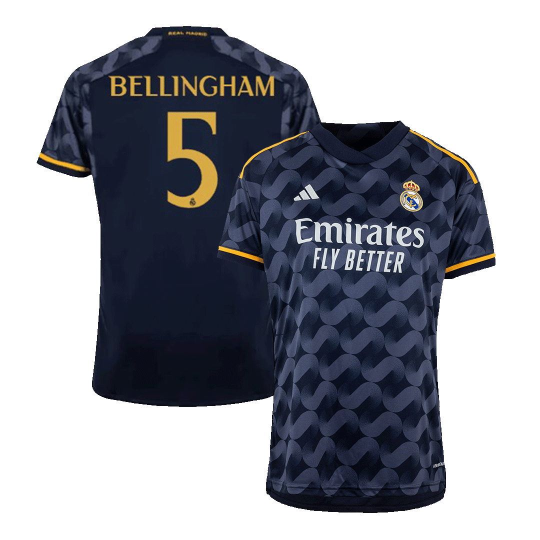 BELLINGHAM #5 Real Madrid Away Jersey 2023/24 | Gogoalshop