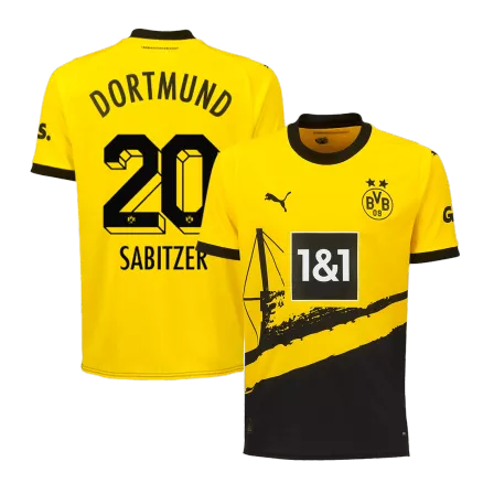 SABITZER #20 Borussia Dortmund Home Jersey 2023/24 - gogoalshop