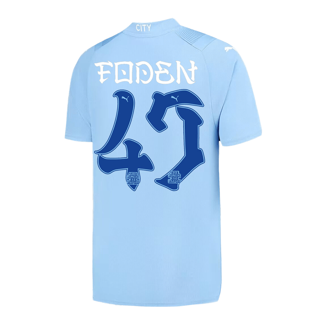 FODEN #47 Manchester City Home Soccer Jersey 2023/24 - gogoalshop